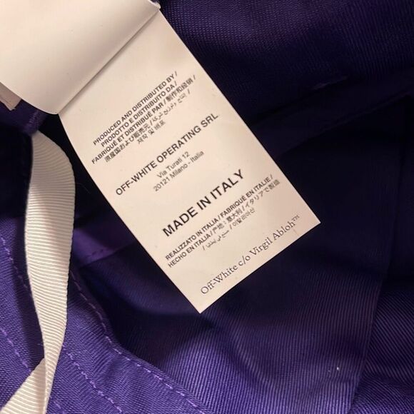 Off-White Varsity Baseball Cap/Hat - Picture 5 of 10